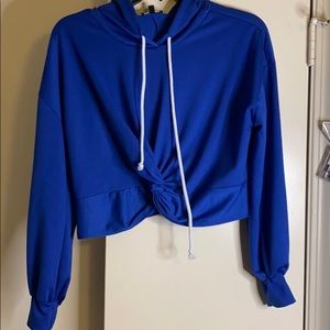 FashionNOVA XL cropped hoodie